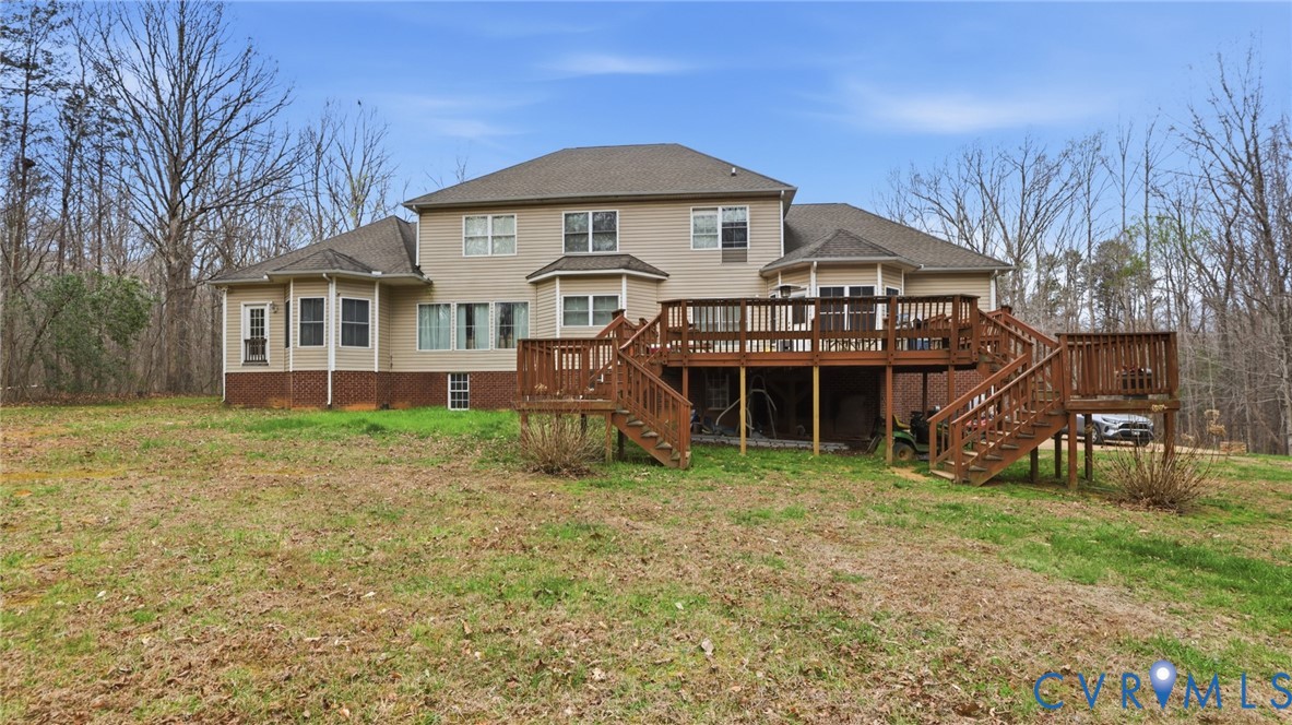 4510 Bell Road Powhatan, VA 23139 - Photo 12 of 12 a view of a house with a yard