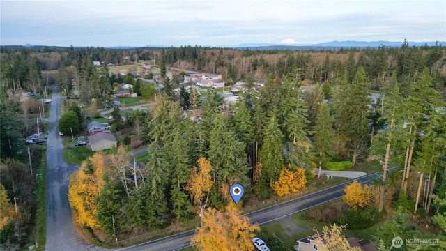 a view of a lake with a mountain view