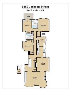 $2,995,000 | 3469 Jackson Street, San Francisco, CA 94118