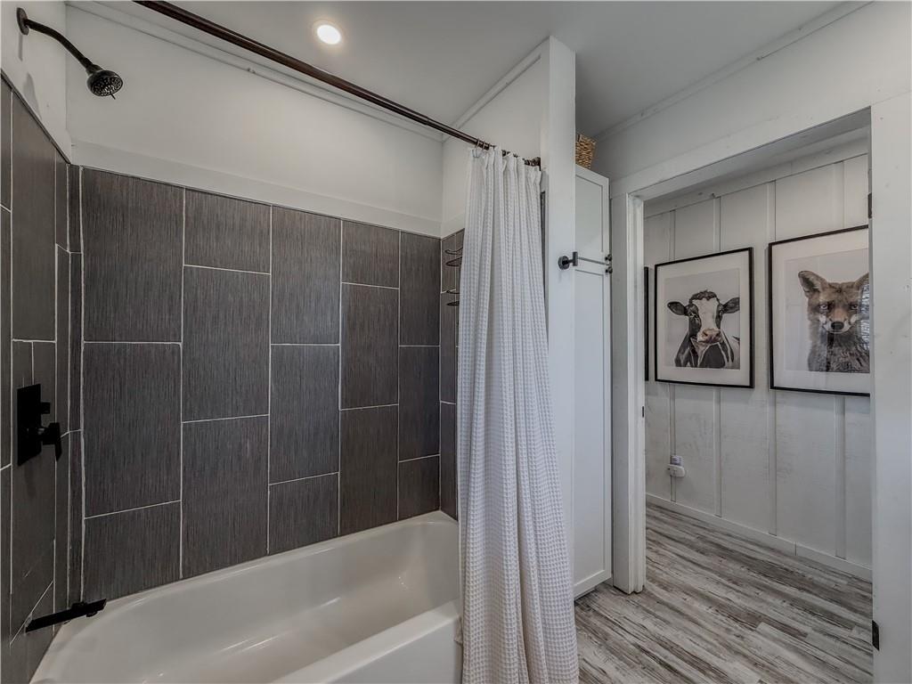 2308 Carver Mill Road Talking Rock, GA 30175 - Photo 26 of 33 a bathroom with a bathtub and shower
