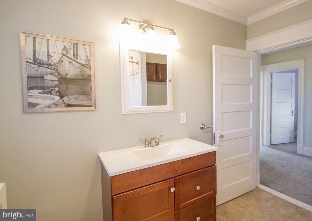 900 Overbrook Road Baltimore, MD 21239 - Photo 19 of 30 Hall bath--new flooring, vanity, more.