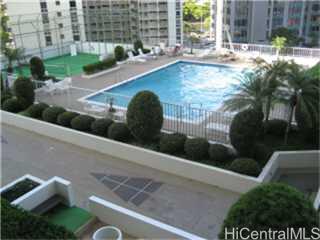 469 Ena Road, Unit 1508 Waikiki, HI 96815 - Photo 1 of 1 a view of a outdoor space and a yard