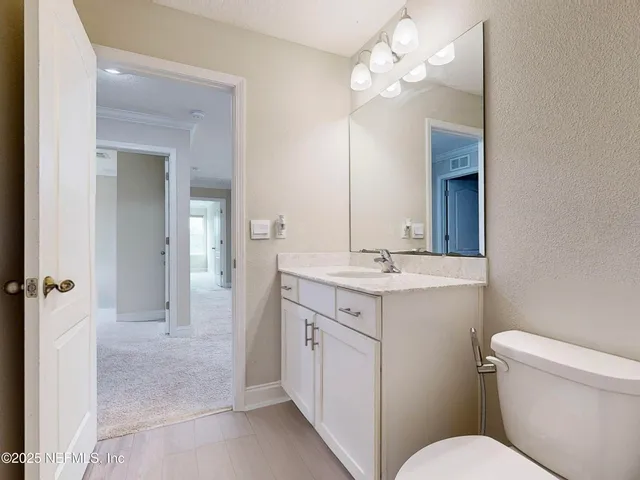 a living room with a large window