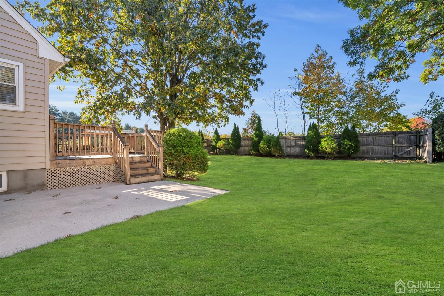 39 Latham Circle Sayreville, NJ 08859 - Photo 26 of 31 a view of a yard with plants and trees