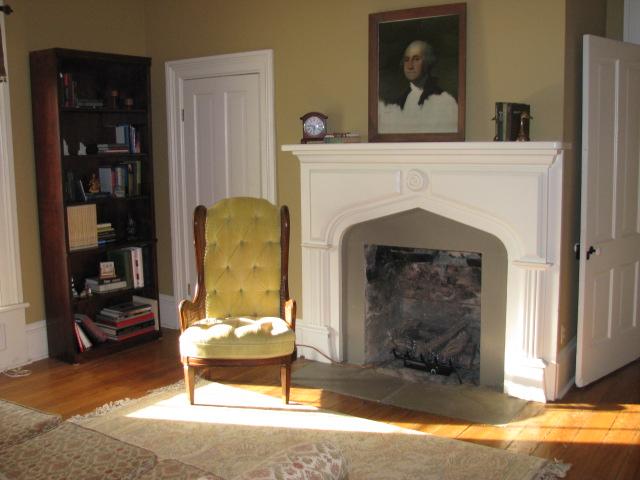 38 Crystal Ridge Road Mulberry, TN 37359 - Photo 11 of 20 a living room with a fireplace and a book shelf