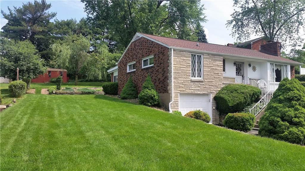 132 Siebert Road Pittsburgh, PA 15237 - Photo 4 of 23 Side yard, showing pathway to red storage shed.