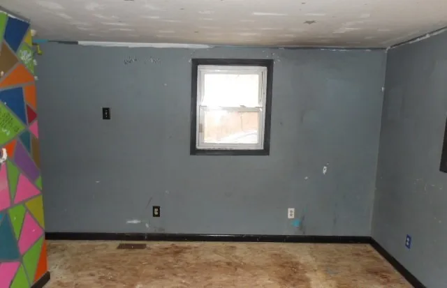 a view of room with window