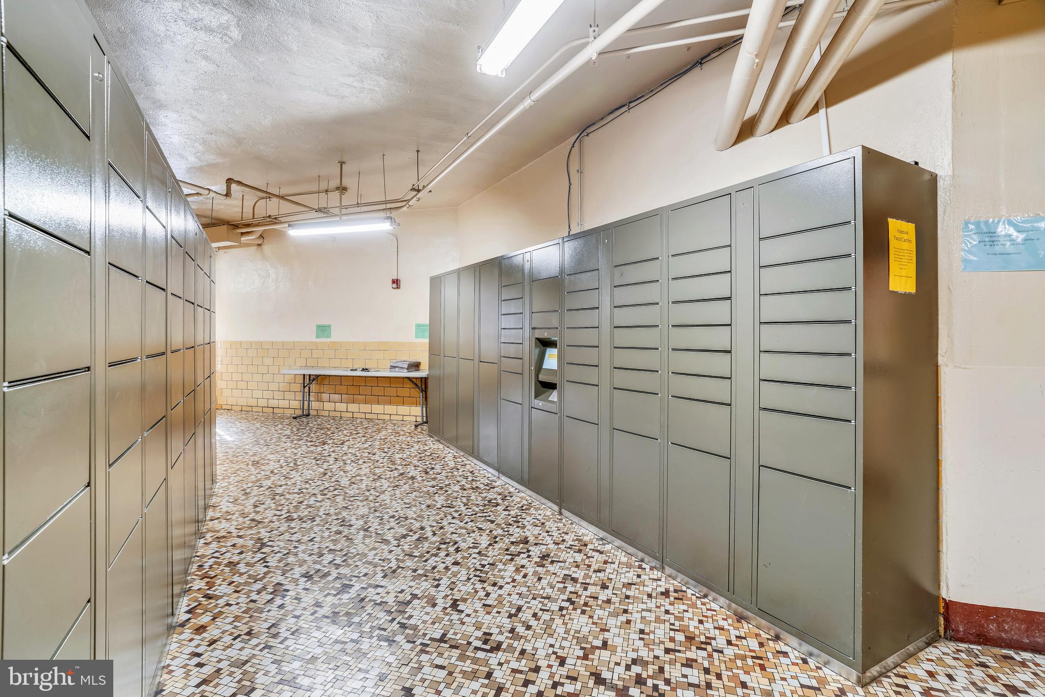 2500 Q Street Northwest, Unit 246 Washington, DC 20007 - Photo 20 of 26 Package lockers on lower level