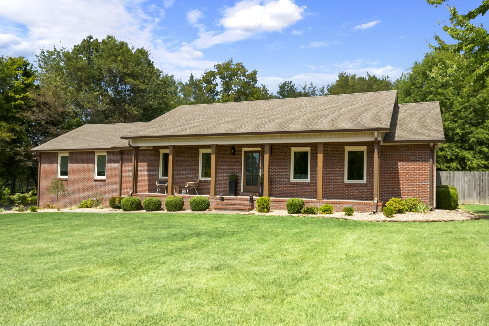 4926 Mt Zion Road Springfield, TN 37172 - Photo 2 of 48 a front view of a house with a yard and porch