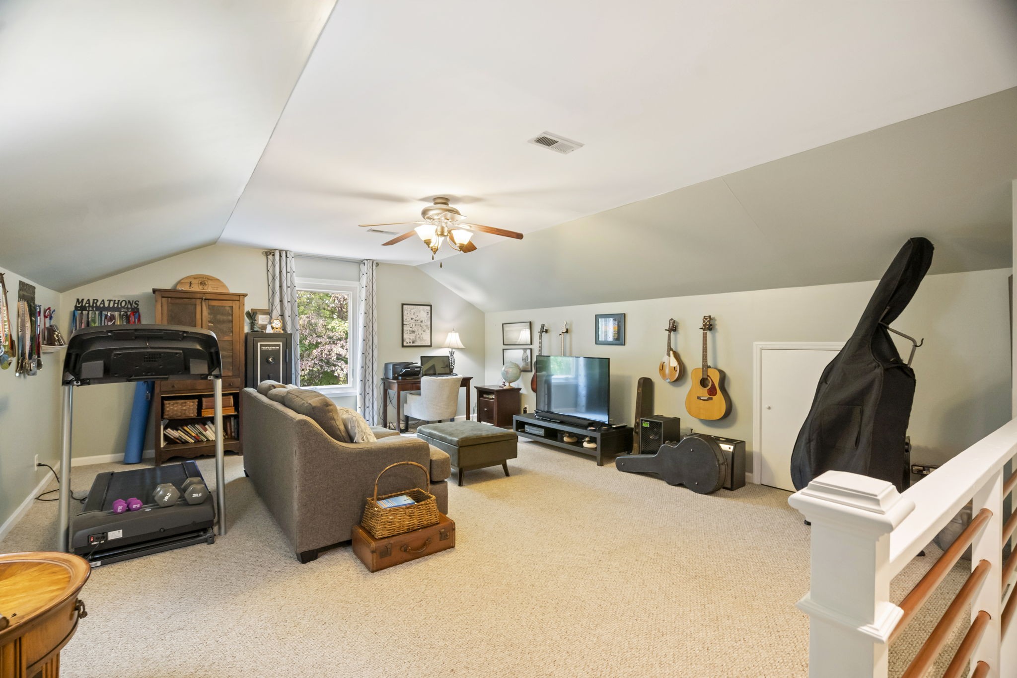 4926 Mt Zion Road Springfield, TN 37172 - Photo 30 of 48 a bedroom with furniture and a gym equipment