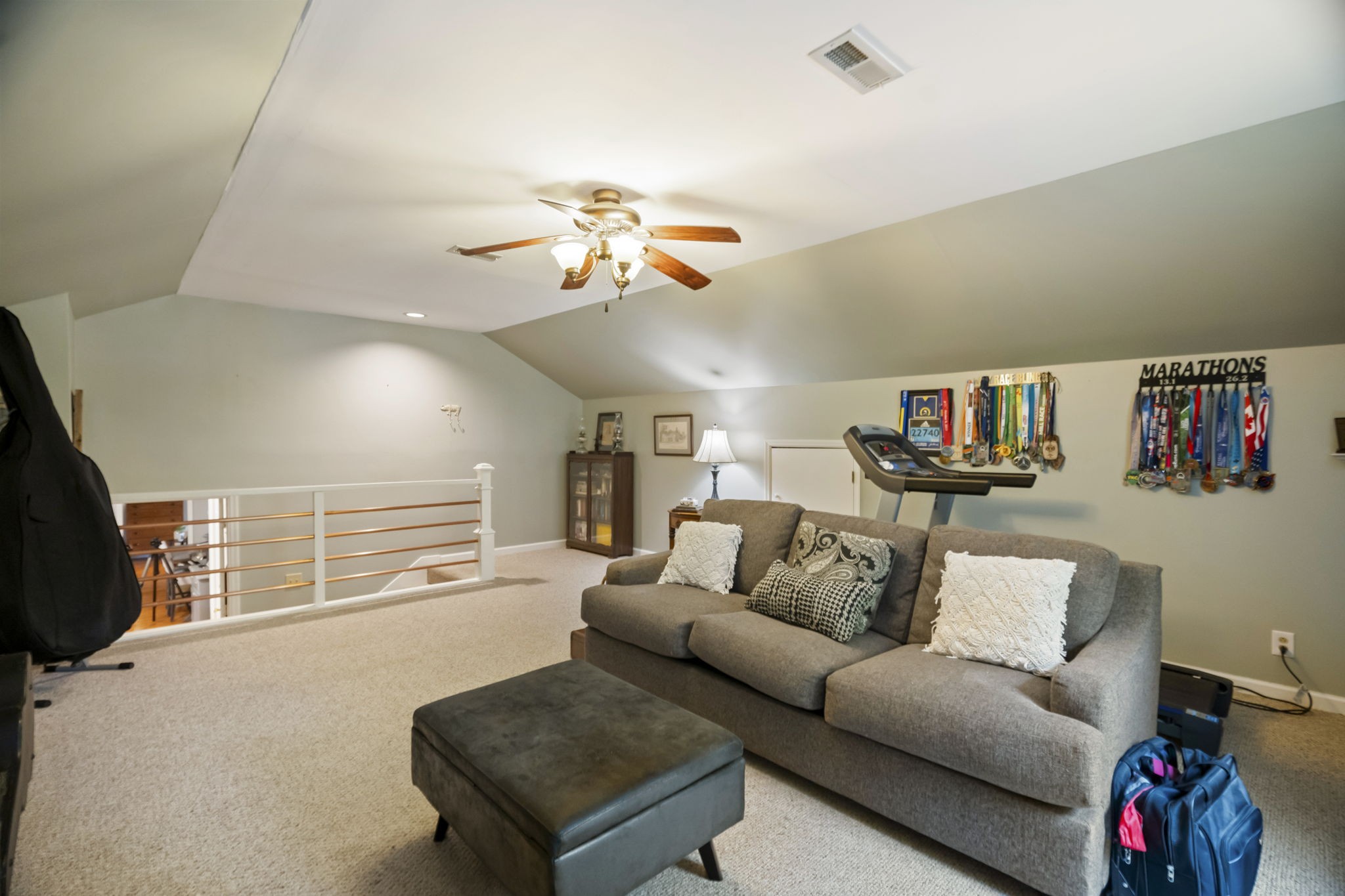 4926 Mt Zion Road Springfield, TN 37172 - Photo 32 of 48 a living room with furniture and a flat screen tv