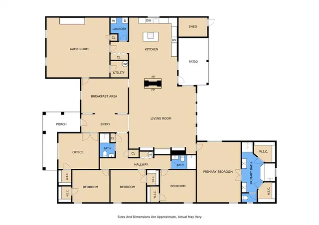 $488,000 | 2757 Acadiana Trace, Marrero, LA 70072