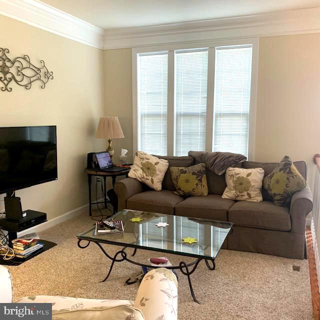 4097 River Forth Drive Fairfax, VA 22030 - Photo 3 of 18 a living room with furniture and a flat screen tv