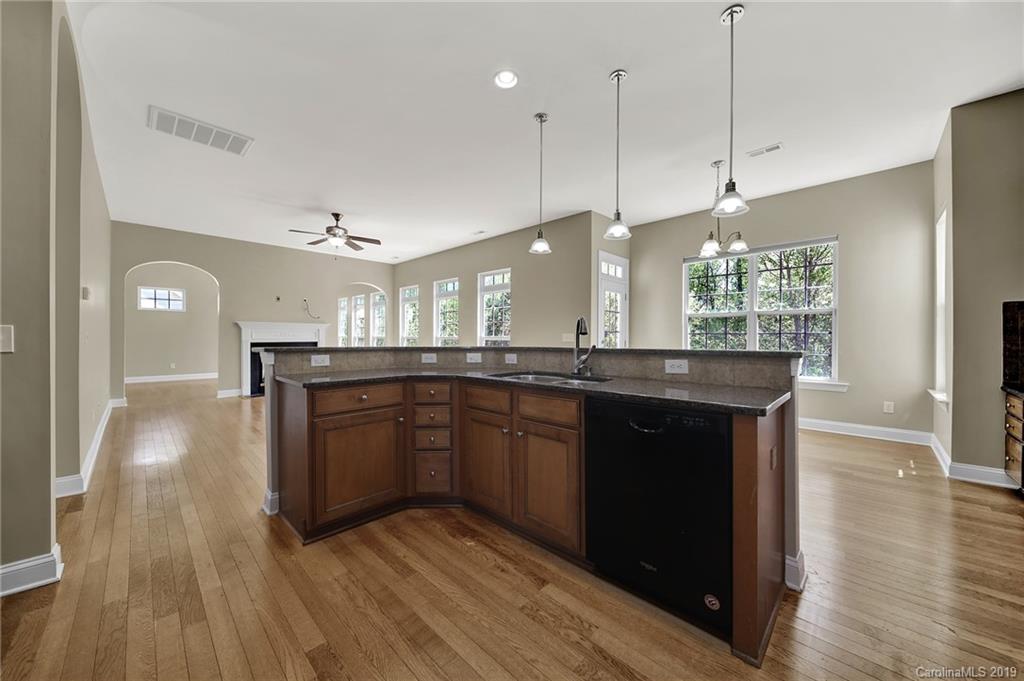 866 Treasure Court Fort Mill, SC 29708 - Photo 22 of 38 a kitchen with a sink a counter space and wooden floor