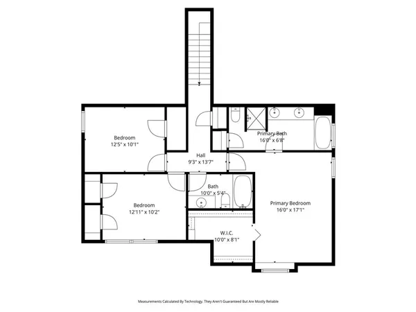 a picture of a floor plan