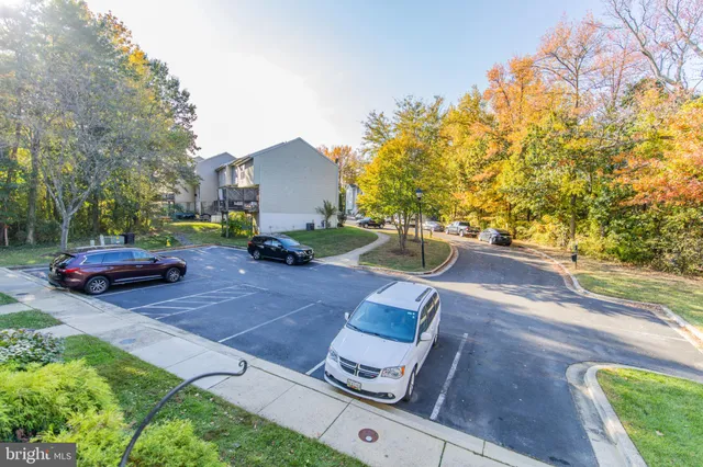 a view of a yard with patio