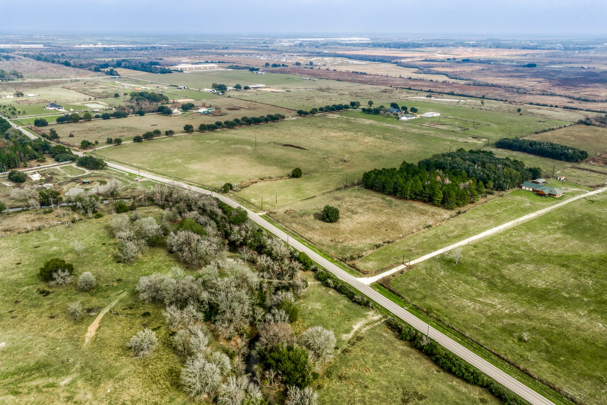 16450 Mathis Road Hockley, TX 77447 - Photo 6 of 39 a view of an outdoor space and a mountain view