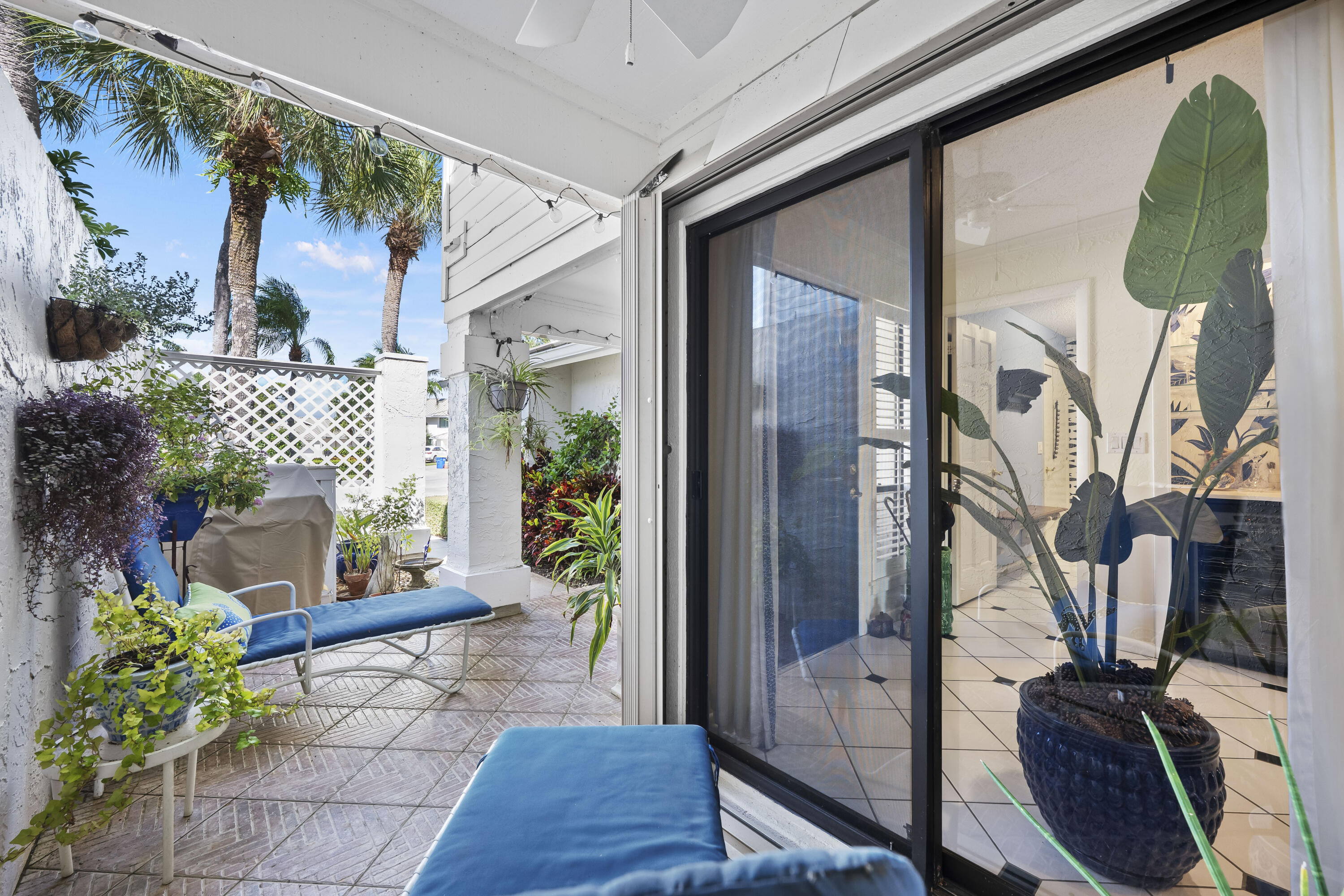 5610 Southeast Foxcross Place Stuart, FL 34997 - Photo 30 of 39 a view of balcony with furniture