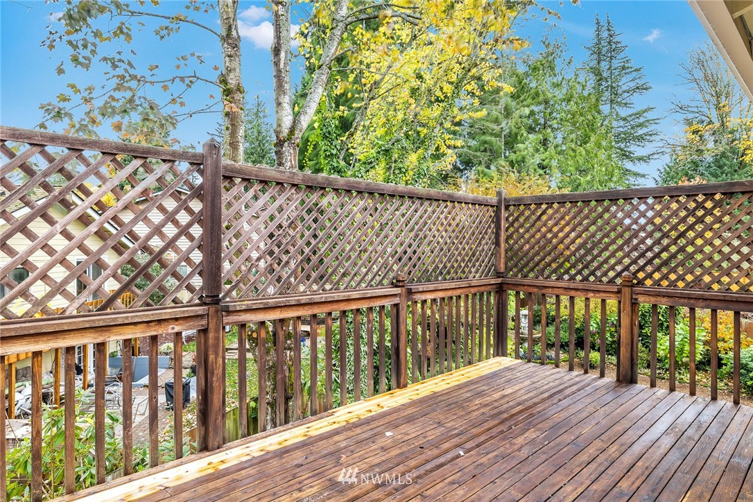 2603 177th Street Southeast Bothell, WA 98012 - Photo 21 of 25 a view of wooden balcony with wooden floor