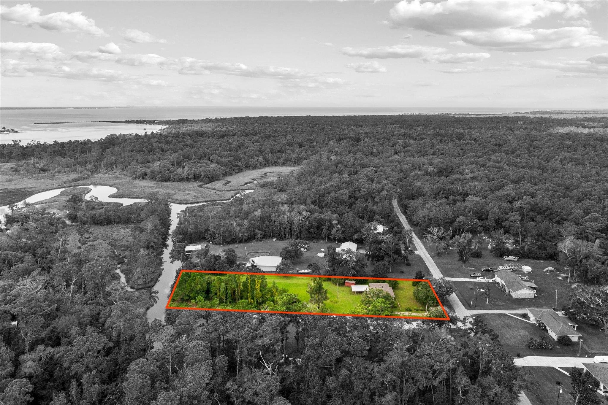 16808 Witt Road Bon Secour, AL 36511 - Photo 22 of 31 Aerial View