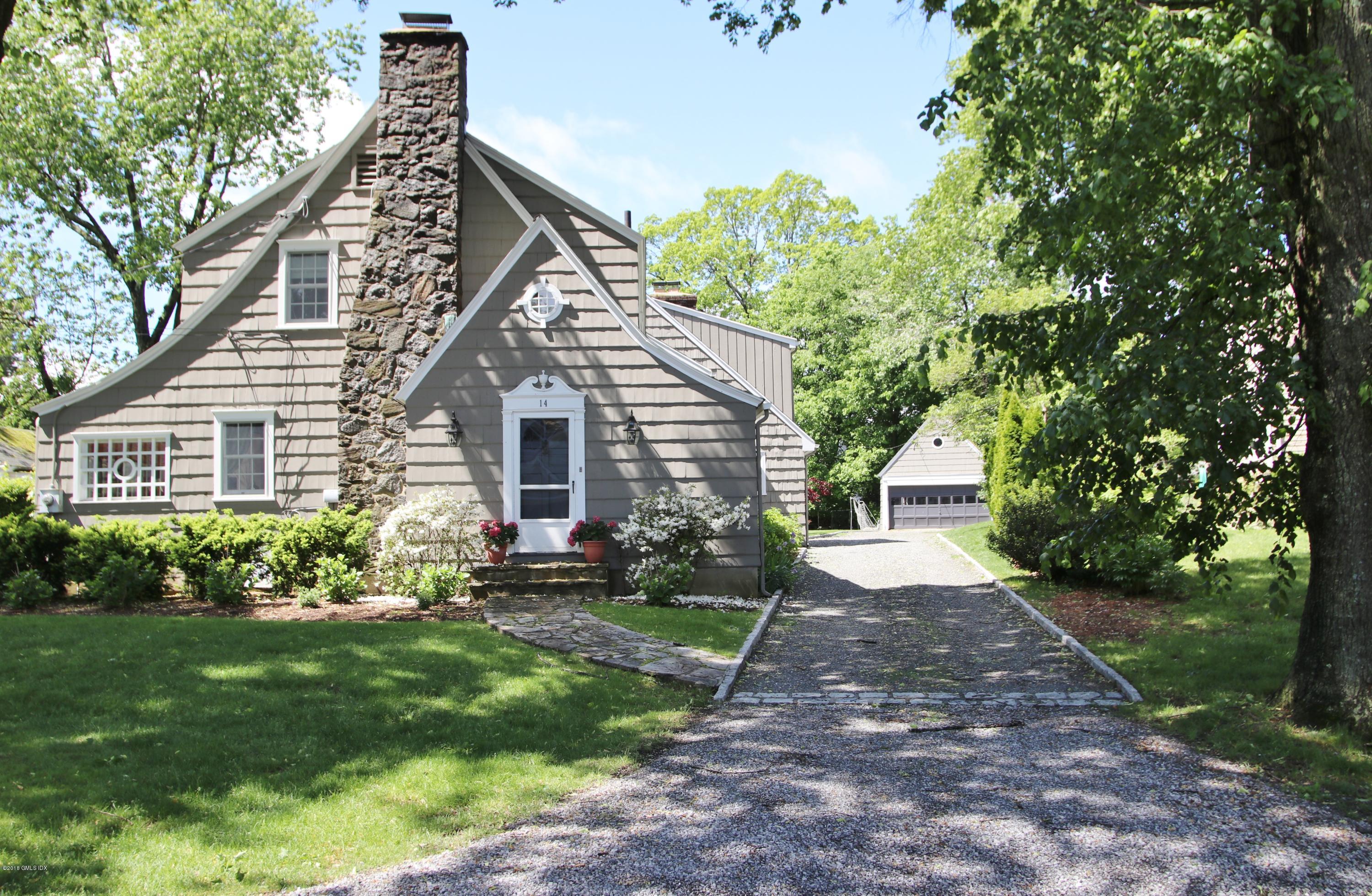 14 Terrace Avenue Riverside, CT 06878 - Photo 1 of 28 a front view of a house with garden