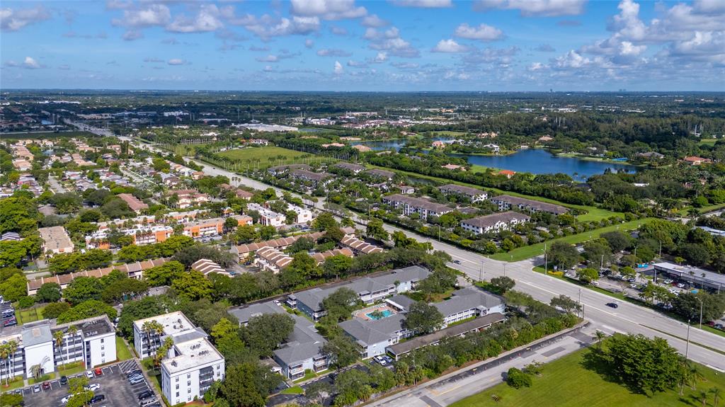 7556 Stirling Road, Unit 222 Hollywood, FL 33024 - Photo 43 of 48 an aerial view of residential houses with outdoor space