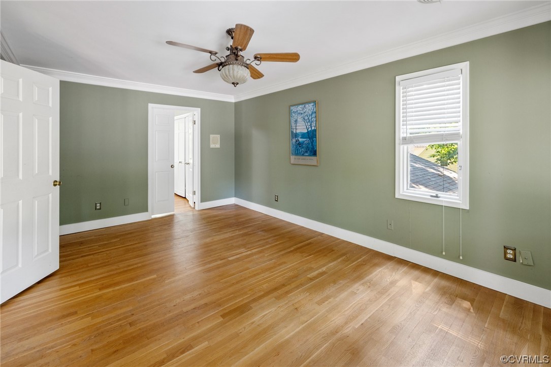 3828 Timber Ridge Road Midlothian, VA 23112 - Photo 19 of 34 a view of empty room with wooden floor