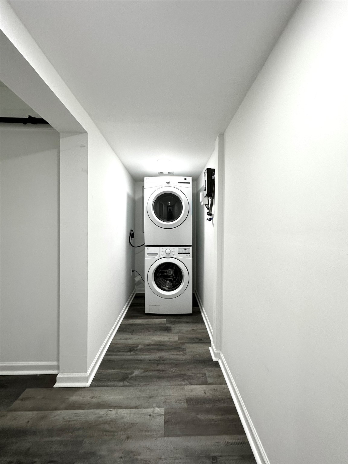 4318 1st Street, Unit C Bacliff, TX 77518 - Photo 12 of 14 a view of a livingroom with wooden floor