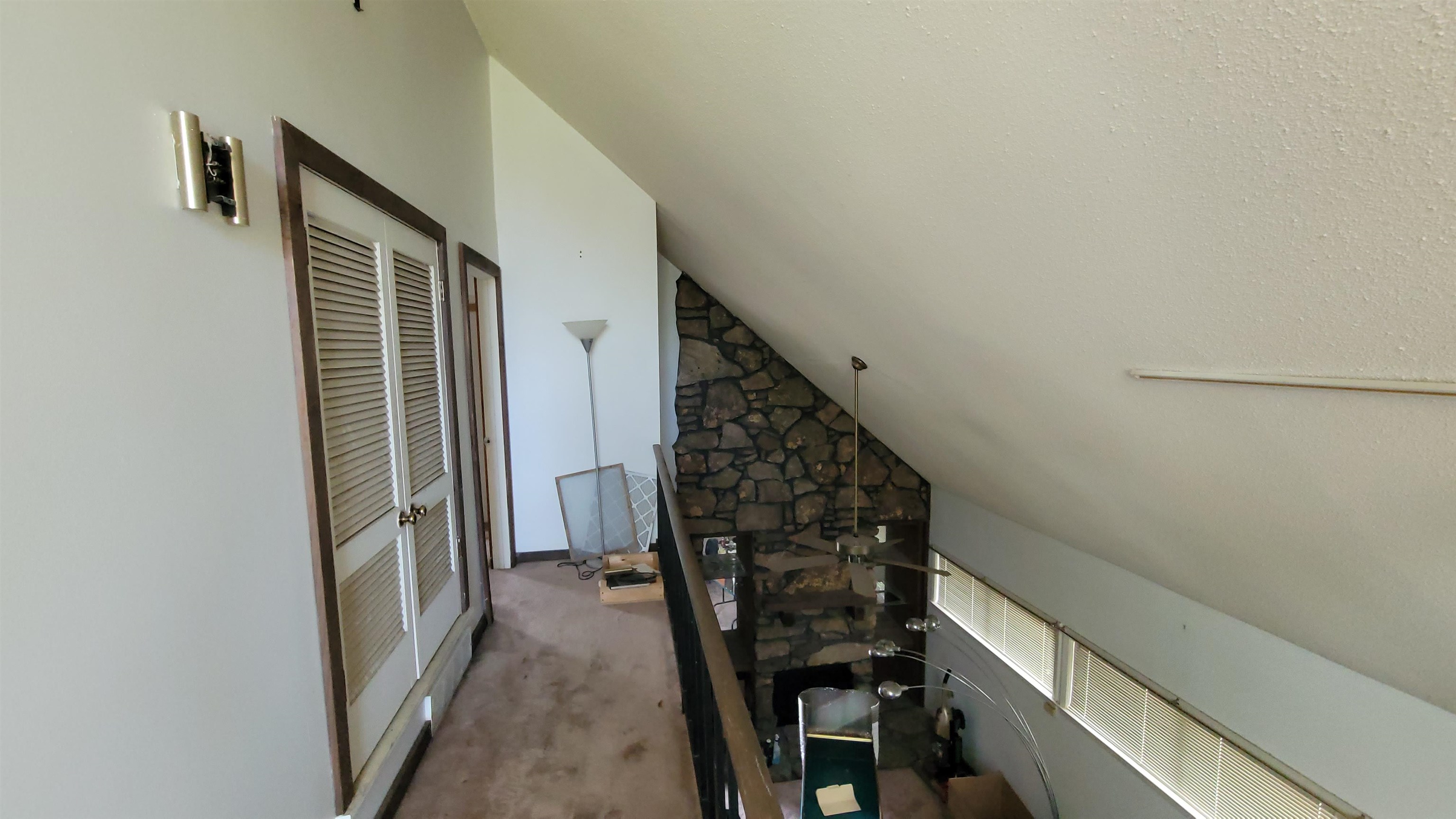 5258 Knight Arnold Road Memphis, TN 38118 - Photo 10 of 13 Staircase with carpet and vaulted ceiling