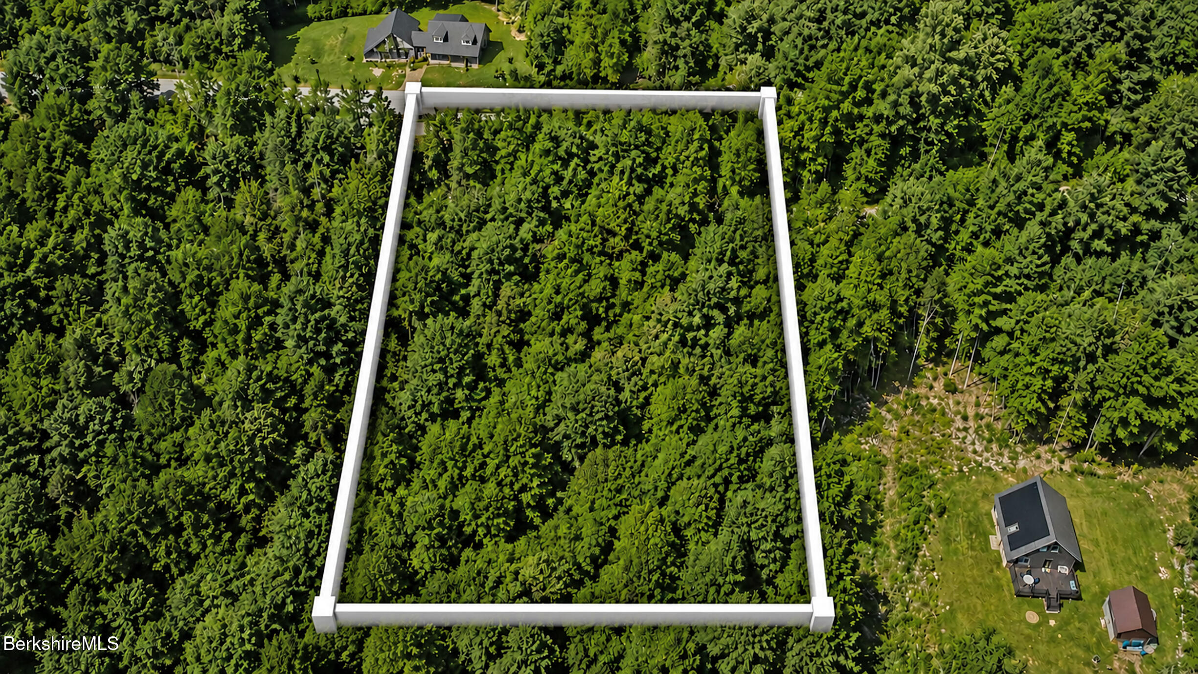 21 Stoney Brook Road Becket, MA 01223 - Photo 9 of 15 Aerial View of lot
