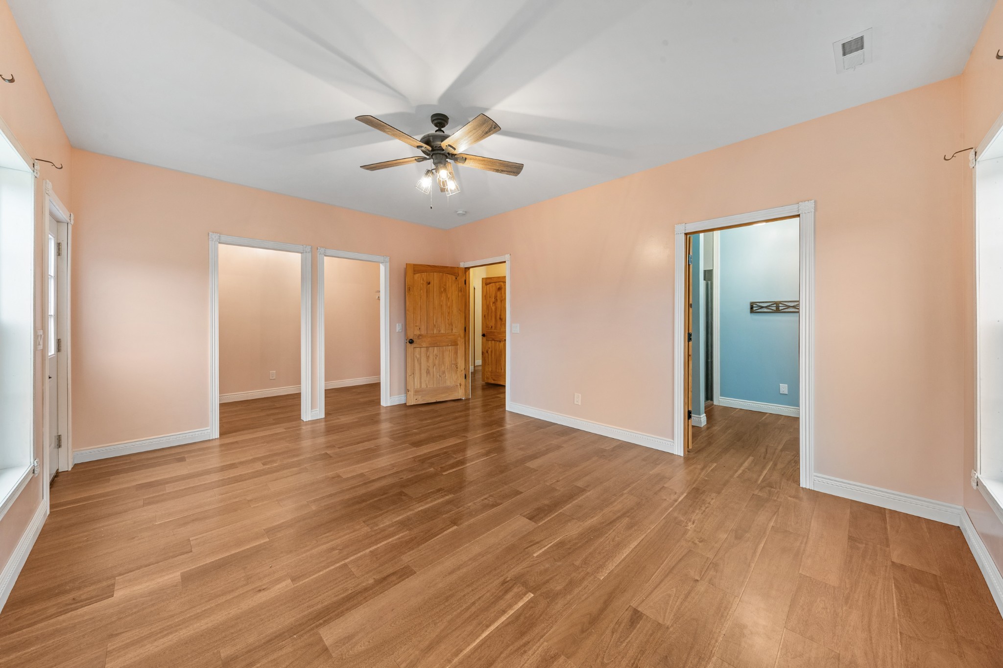 1221 Johnson Branch Road Pulaski, TN 38478 - Photo 38 of 99 a view of an empty room with wooden floor