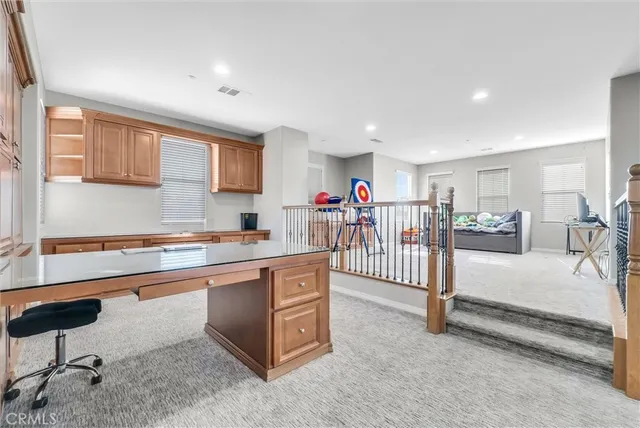 a very nice looking room with a large window