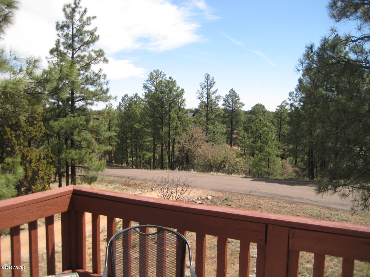 2241 Yellow Jacket County Road Overgaard, AZ 85933 - Photo 7 of 11 Master Balcony View