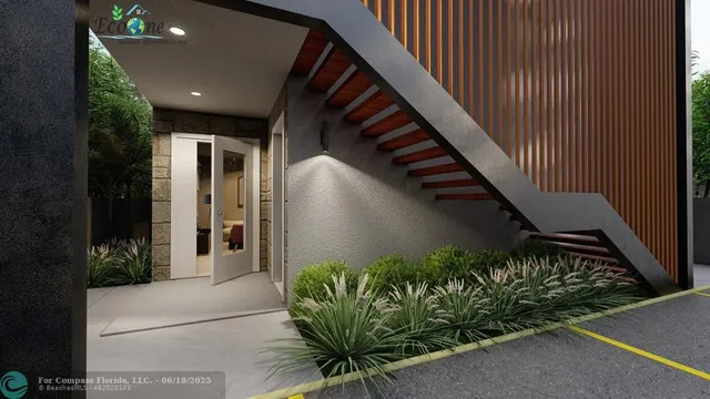 a view of a entryway