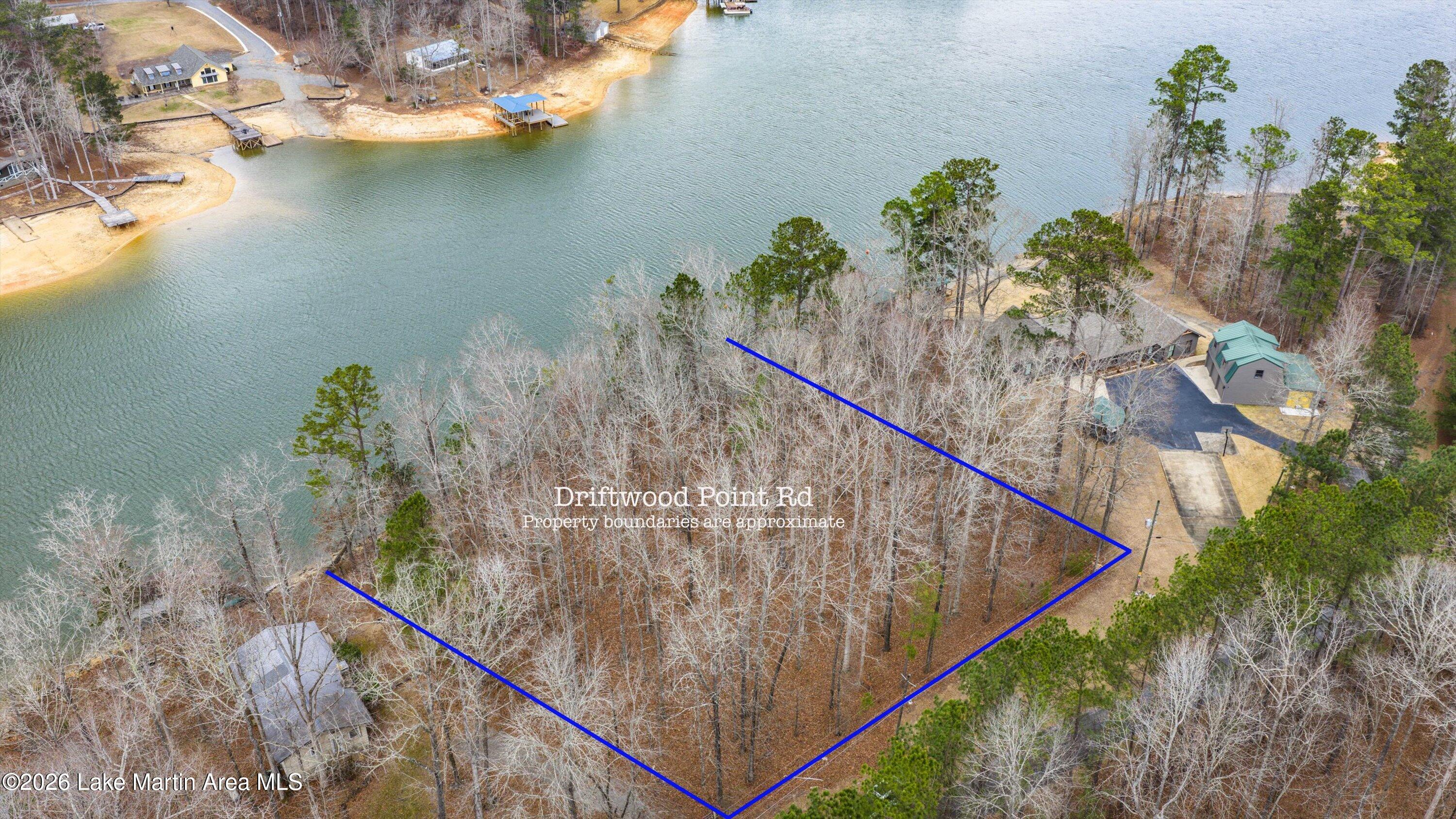 889 Driftwood Point Road Titus, AL 36080 - Photo 6 of 22 Pic taken in February during seasonal water draw down at the winter level of 484 feet. Full pool is 7 feet higher than this.