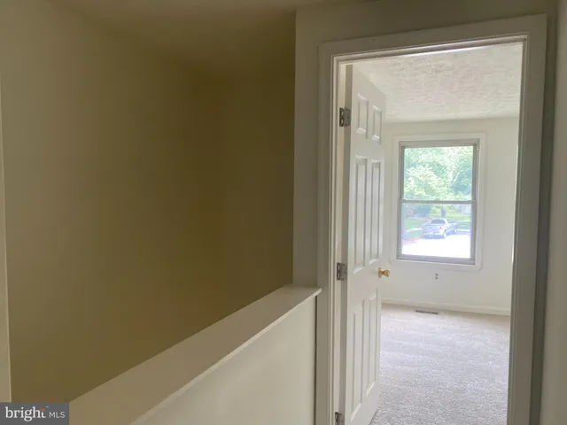 a view of an front door