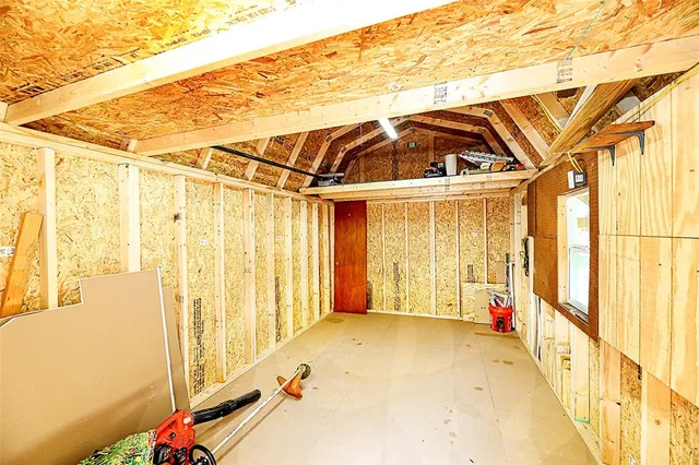 a view of a house with an outdoor space