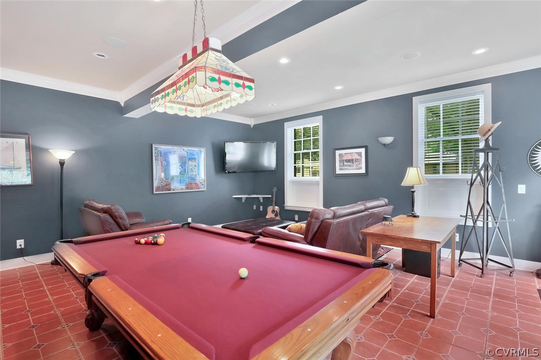 8805 Sierra Road Henrico, VA 23229 - Photo 22 of 36 The REC Room is perfect for all of the games your