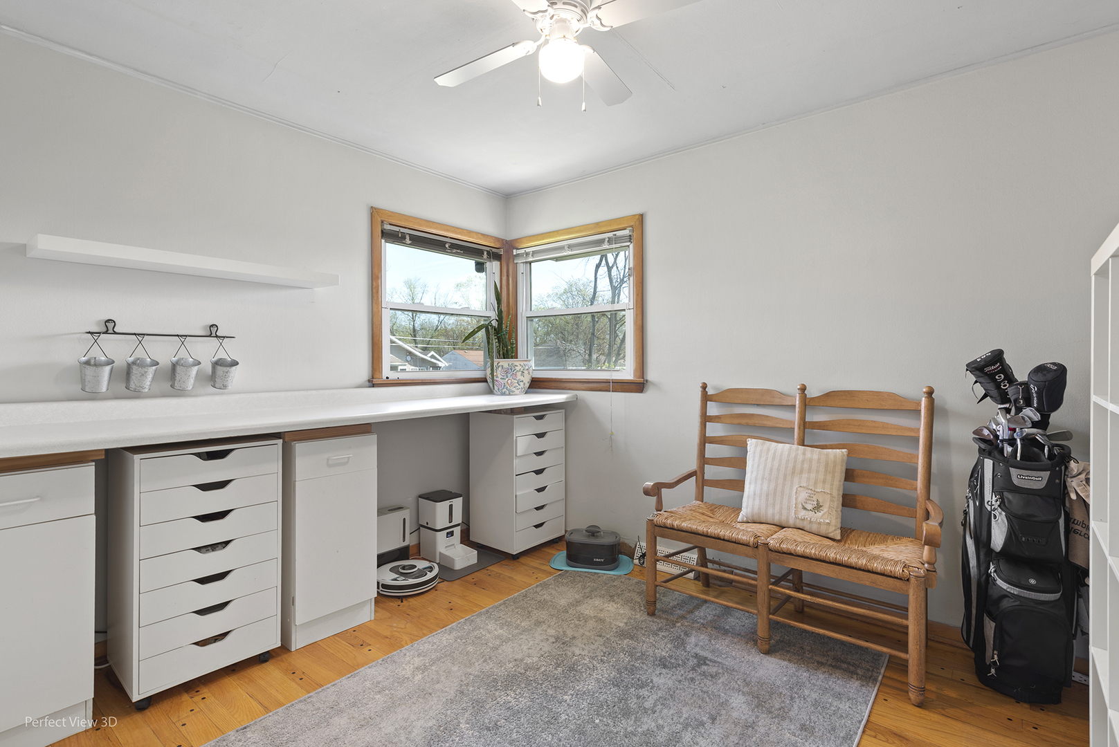 1422 Hillview Road Homewood, IL 60430 - Photo 21 of 34 a bed room with a bed and a window