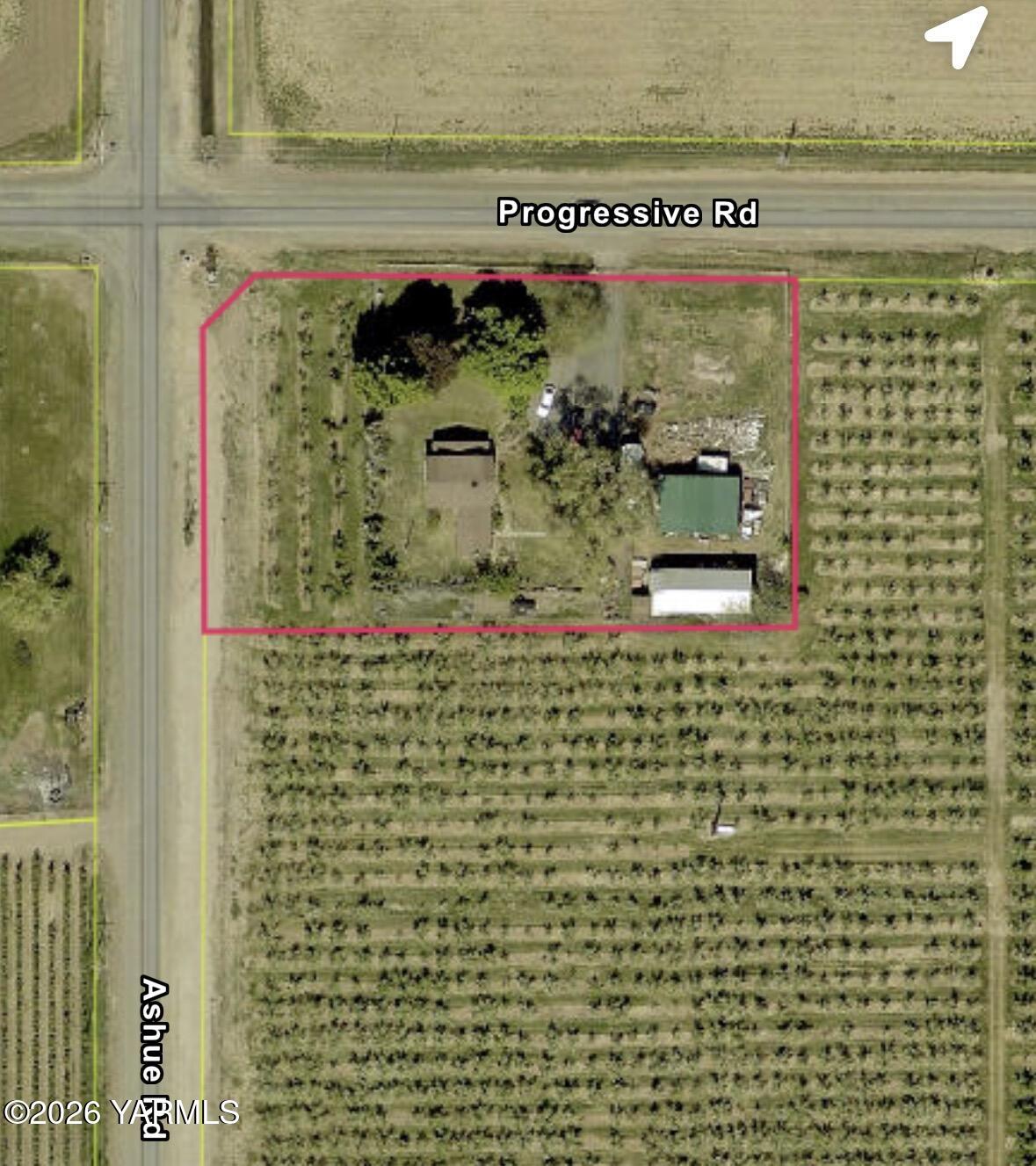 2870 Progressive Road Wapato, WA 98951 - Photo 32 of 32 Estimated Lot Lines