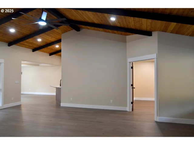 a view of an entryway with a window