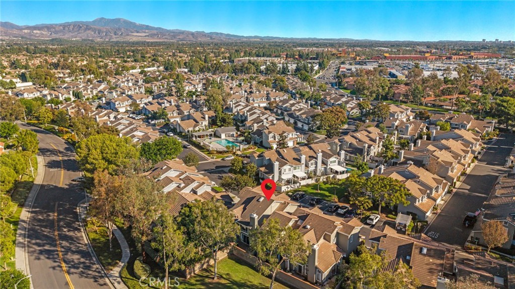 13615 Almond Street Tustin, CA 92782 - Photo 46 of 54 an aerial view of residential house with outdoor space