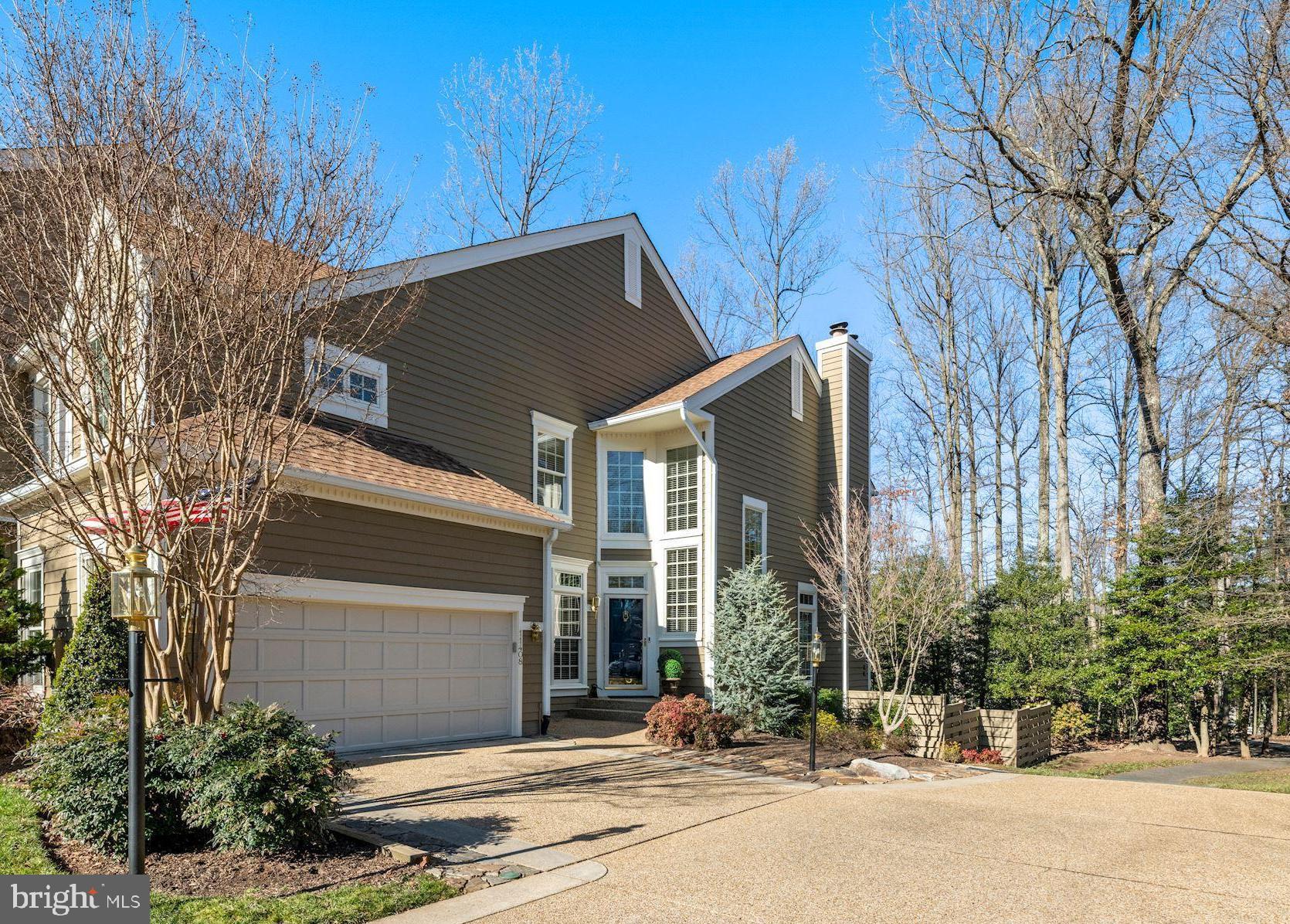 11408 Hollow Timber Way Reston, VA 20194 - Photo 3 of 71 Two Car Garage w/ Direct Access to House- End Uni!