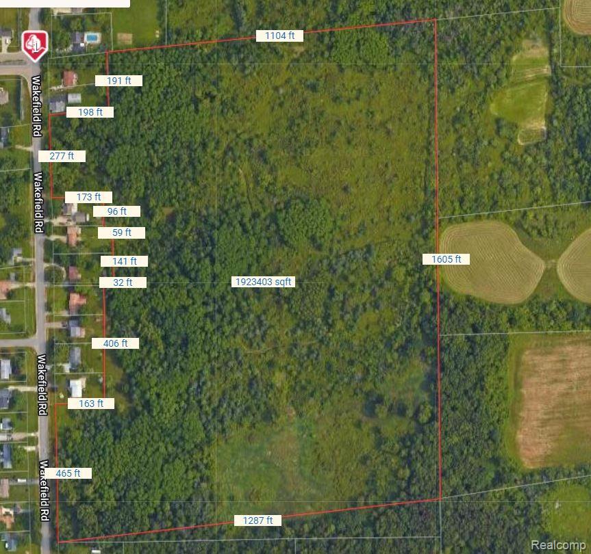 0 Wakefield Road Grand Blanc, MI 48439 - Photo 3 of 3 Dual frontage on main road.