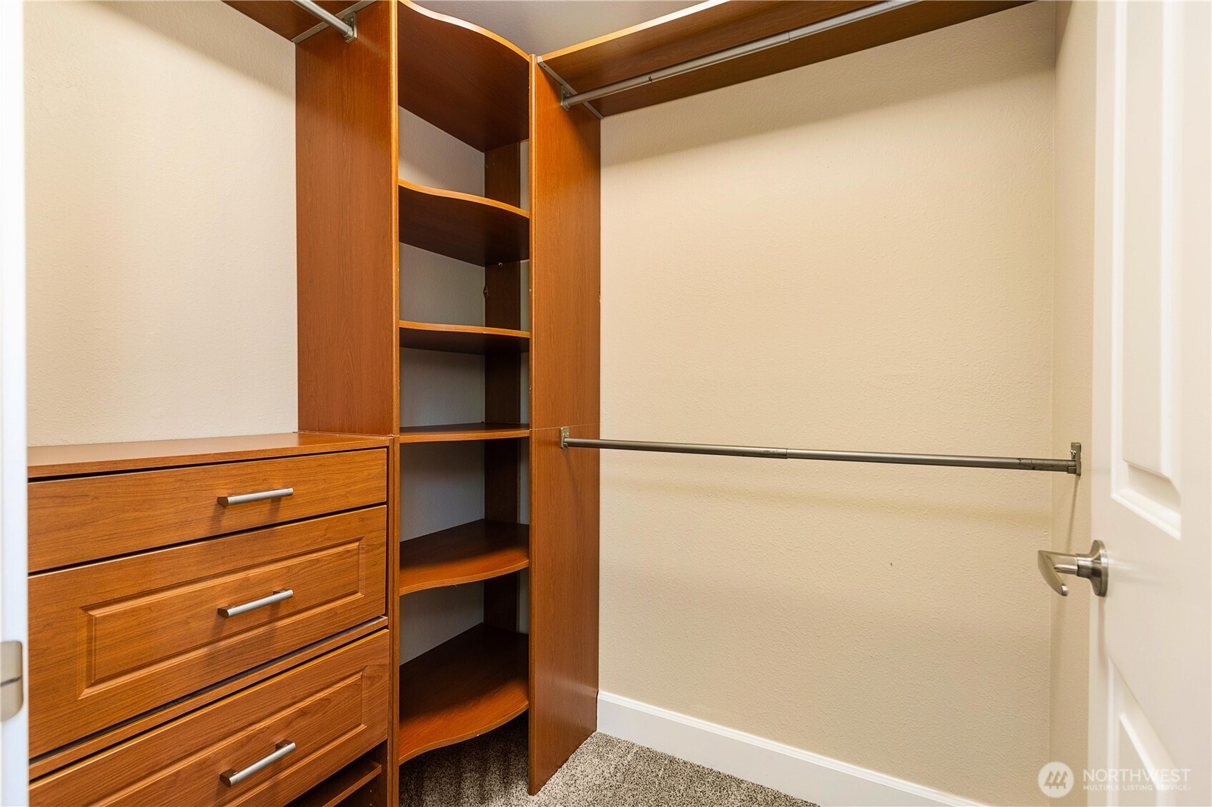 755 5th Avenue Northwest, Unit D202 Issaquah, WA 98027 - Photo 18 of 25 a view of walk in closet with empty racks