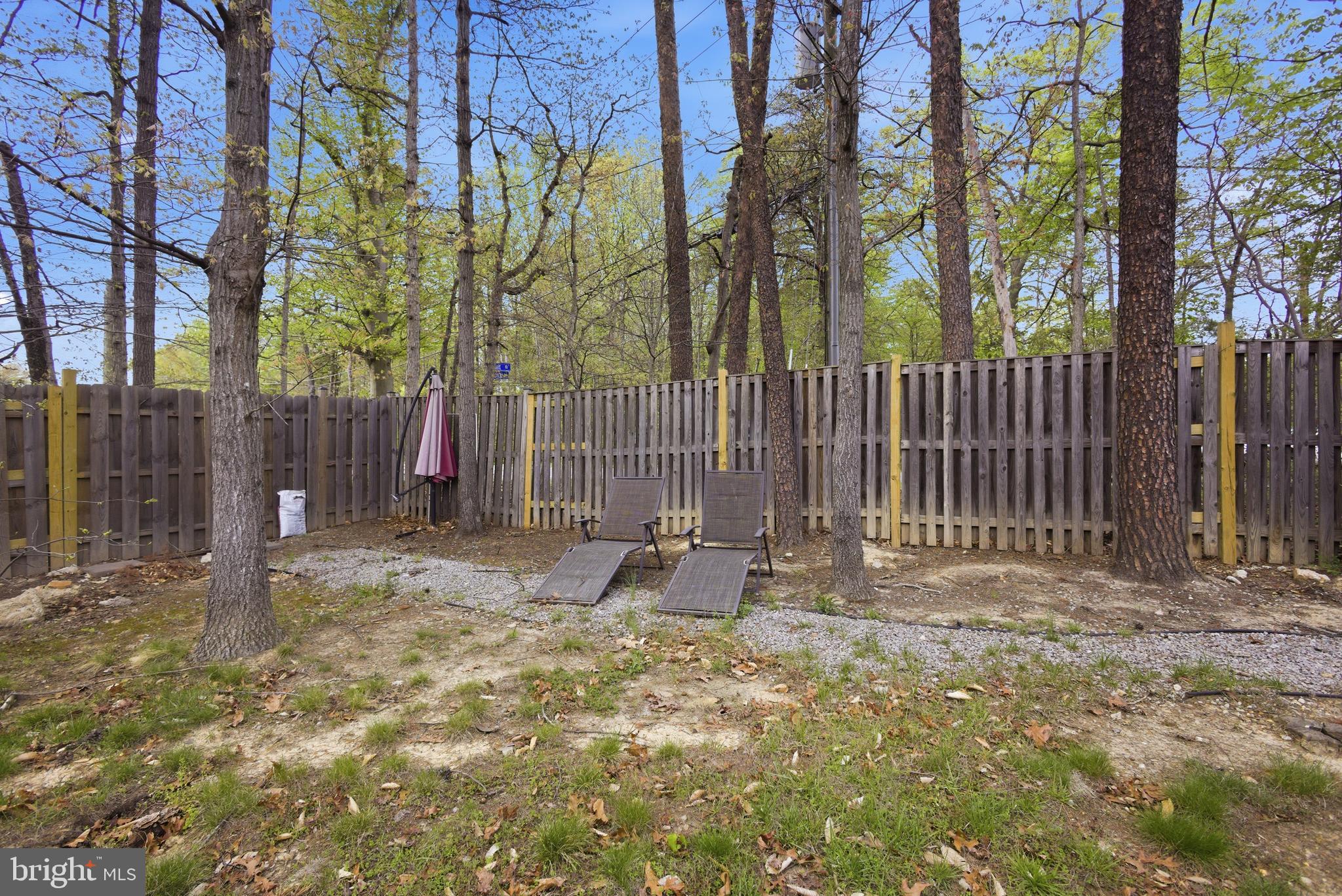 8664 Pohick Forest Court Springfield, VA 22153 - Photo 39 of 41 a backyard of a house with lots of green space