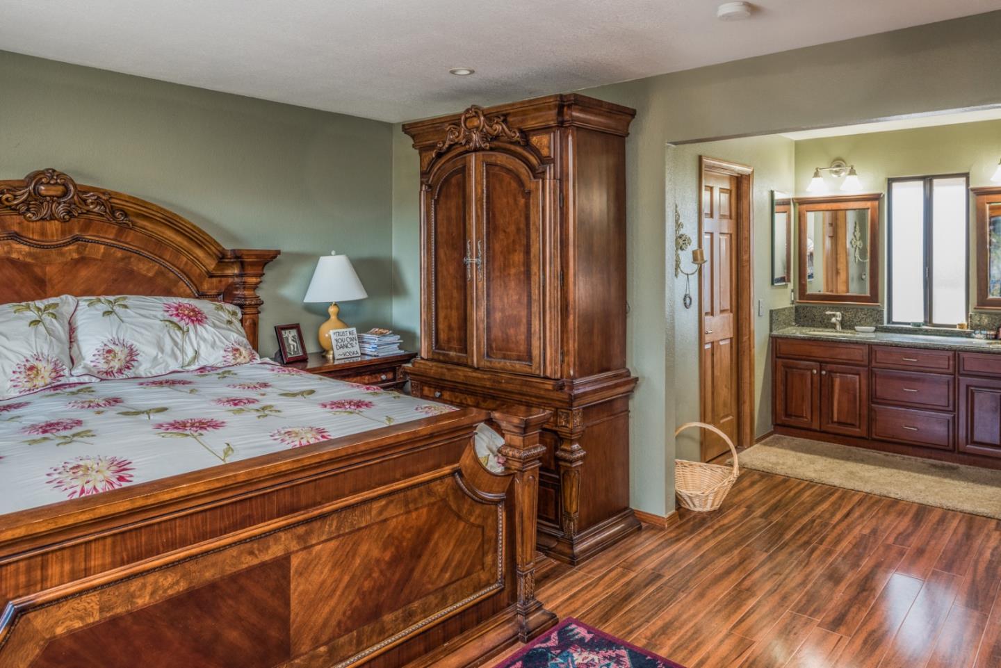 12765 Sundance Lane Carmel Valley, CA 93924 - Photo 15 of 43 a bedroom with a bed and a closet