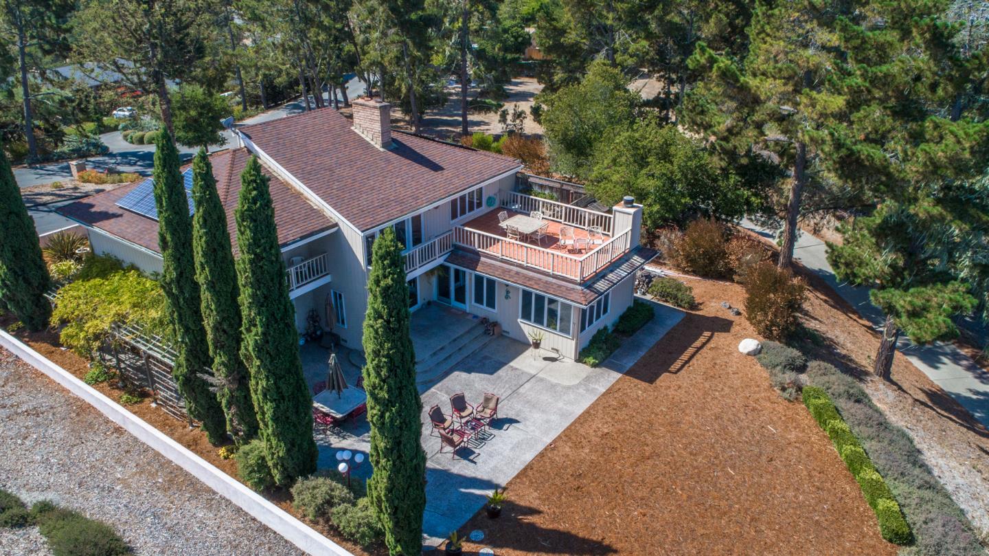 12765 Sundance Lane Carmel Valley, CA 93924 - Photo 38 of 43 an aerial view of a house with balcony and patio