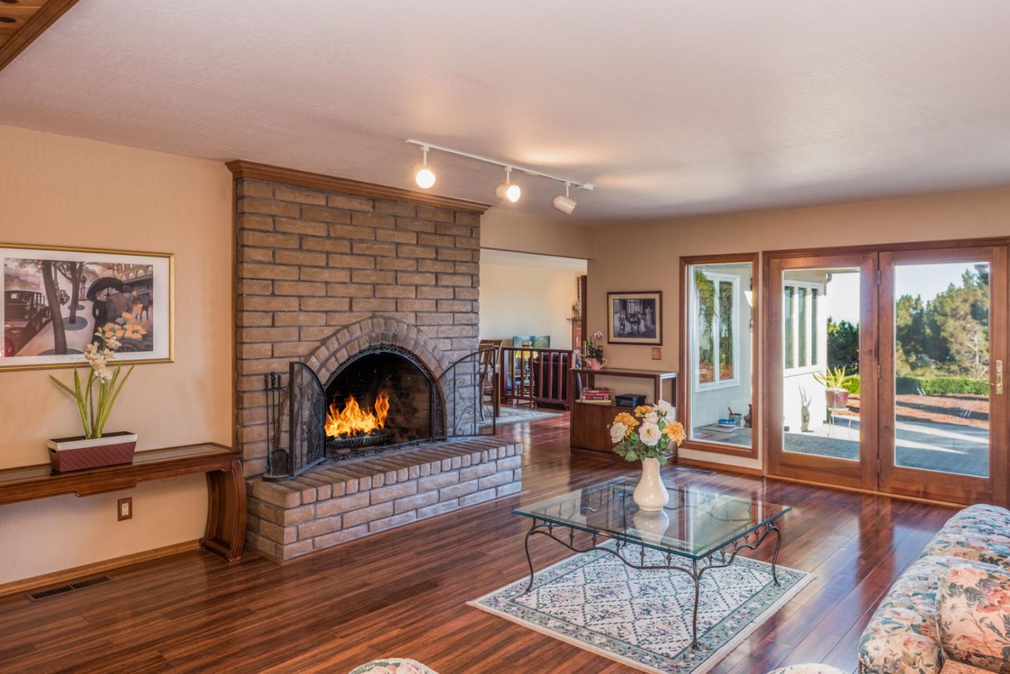 12765 Sundance Lane Carmel Valley, CA 93924 - Photo 7 of 43 a living room with furniture and a fireplace