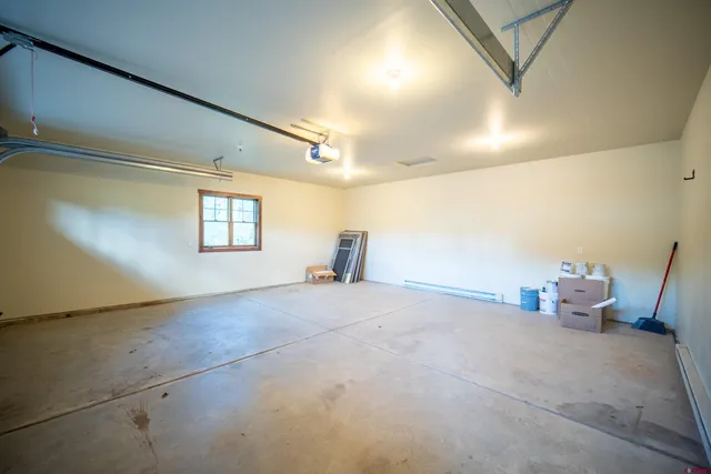 a room with furniture and a window